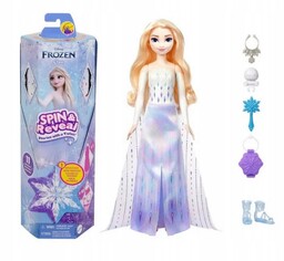 Frozen Kraina Lodu Spin and Reveal Lalka Elsa
