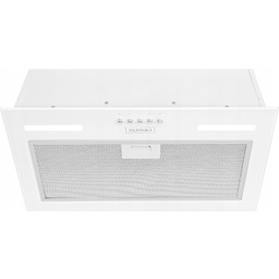 Okap kuchenny Kernau KBH1060.1W Białe szkło 55cm