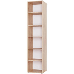 Edinos Premium Nowoczesny regał 40 cm dąb sonoma