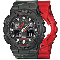 G-SHOCK SET GA-100B-4AER + BEZEL 10467795 + PASEK