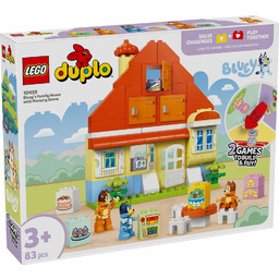 Lego Duplo. 10459 Dom rodzinny Blue z grą