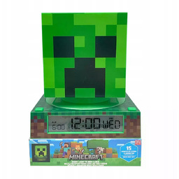 Lampka 3D z budzikiem Minecraft MIN3020