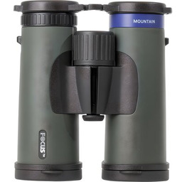 FOCUS Lornetka Mountain 10x42 Zielony, wodoodporna, 10-krotne zbliżenie,