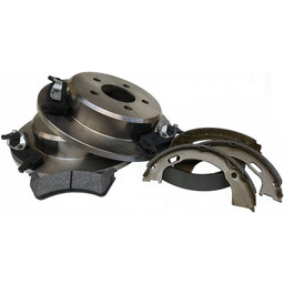 Tylne tarcze klocki oraz szczęki hamulcowe Mercury Mountaineer