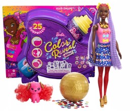 Lalka Barbie Color Reveal Imprezowe stylizacje Fio