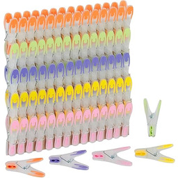 Relaxdays Klamerki do bielizny, Soft Grip, 75 sztuk,