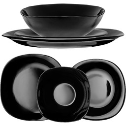 Zestaw obiadowy Vetriolo salaterka + talerz deserowy +