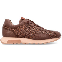 Hiszpańskie sneakersy premium - HISPANITAS RHV264741 BRĄZOWE