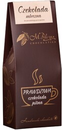 Prawdziwa czekolada pitna M.Pelczar Chocolatier - Mleczna 200g
