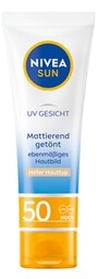 NIVEA SUN UV Face Matująca Koloryzująca Jasna Ochrona
