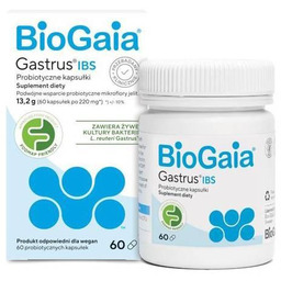 Biogaia Gastrus IBS, 60 kaps.