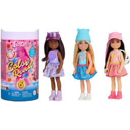 Lalka Barbie Color Reveal Seria sportowa, niespodzianka