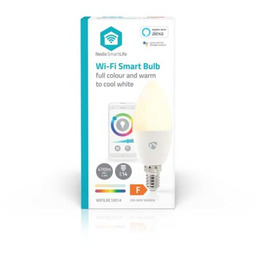 NEDIS Inteligentna żarówka LED SmartLife WIFILRC10E14 4.9W E14