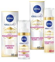 NIVEA Cellular Luminous Anti-Pigmentflecken Tagespflege & Intensiv-Serum Zestaw