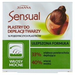 JOANNA Sensual Plastry do depilacji twarzy - włosy
