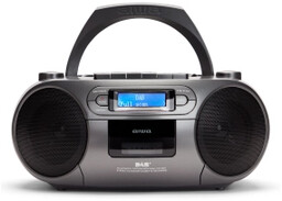 Aiwa Boombox BBTC-660DAB/MG Bluetooth DAB+ Szary Radiomagnetofon CD