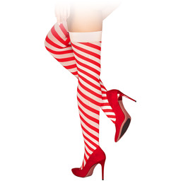 Obsessive Kissmas sexy pończochy bielizna erotyczna świąteczna -