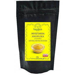 Musztarda angielska w proszku NATURINI 500 g