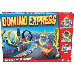 Domino Express Crazy Race: Mit Autos und Dominosteinen