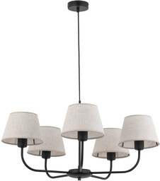 Stylowa lampa wisząca CHICAGO E27 60W szer. 70cm
