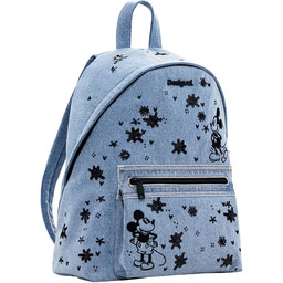 Plecak dżinsowy Mickey M, Niebieski, 30, Casual