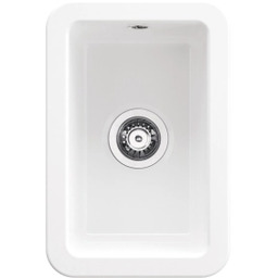 Deante Lumi ZCU_610A Ceramiczny Biały Zlewozmywak prostokątny