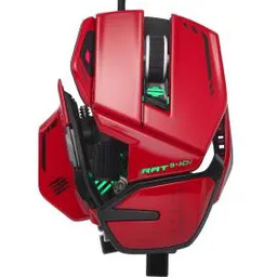 Mad Catz R.A.T. 8+ ADV Czerwony Myszka gamingowa