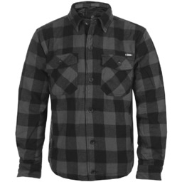 kurtka/koszula LUMBERJACKET black/charcoal-XXL
