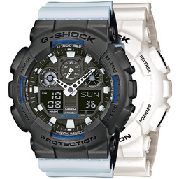 G-SHOCK SET GA-100B-7AER + BEZEL 10467795 + PASEK