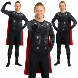 Strój Przebranie Thora Kostium Thor Wojownik Heros Cosplay