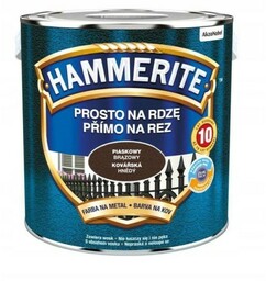 HAMMERITE Farba na rdzę Piaskowy Brązowy 2,5L