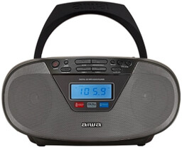 Aiwa Boombox BBTU-400BK Bluetooth Czarny Radioodtwarzacz CD