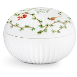 Kähler HAMMERSHØI CHRISTMAS Bombonierka Świąteczna / Porcelanowy Pojemnik