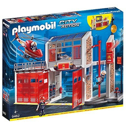 PLAYMOBIL, Duża remiza strażacka, 9462