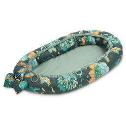 Sensillo KOKON VELVET PARADISE SZMARAGDOWY 80x45 + PODUSZKA