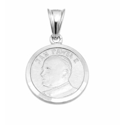 Srebrny Medalik św. Jan Paweł II pr 925