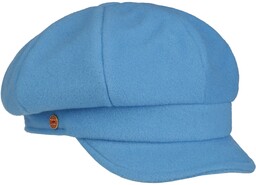 Women s Newsboy Cap by Mayser, jasnoniebieski, cm