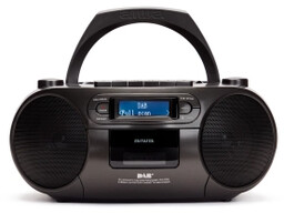 Aiwa Boombox BBTC-660DAB/BK Bluetooth DAB+ Czarny Radiomagnetofon CD