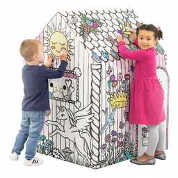 Kreatywny domek do kolorowania Jednorożec roz. XL Fellowes