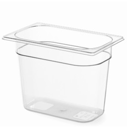 Pojemnik GN przeźroczysty z poliwęglanu GN 1/4 wys.
