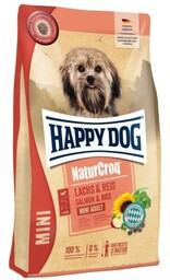 Happy Dog NaturCroq Mini Łosoś Ryż / Salmon