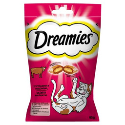DREAMIES Przysmak dla kota Wołowina 60 g Zyskaj