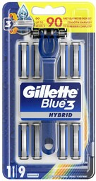 Blue 3 Hybrid maszynka do golenia + 9