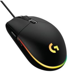 Mysz przewodowa LOGITECH G102 Lightsync Czarny 910-005823