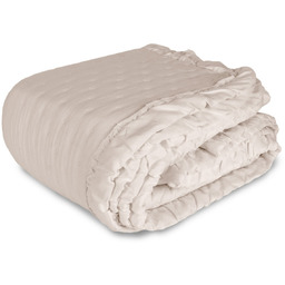 Narzuta 200 x 220 Pikowana Z Falbaną Celia