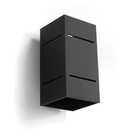 Sollux Lighting Kinkiet BLOCCO SL.0478 czarny