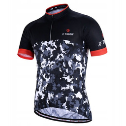 Męska Koszulka Na Rower Termoaktywna Z Odblaskiem Termo