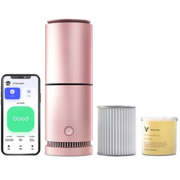 VBREATHE Oczyszczacz powietrza Tasman Różowy Wi Fi