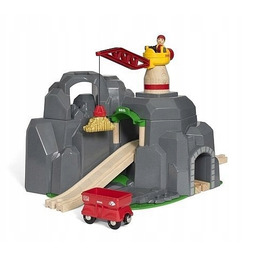 Brio World Tunel Górski z Dźwigiem