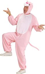 Widmann 50962 kostium dla dorosłych różowy panter, unisex